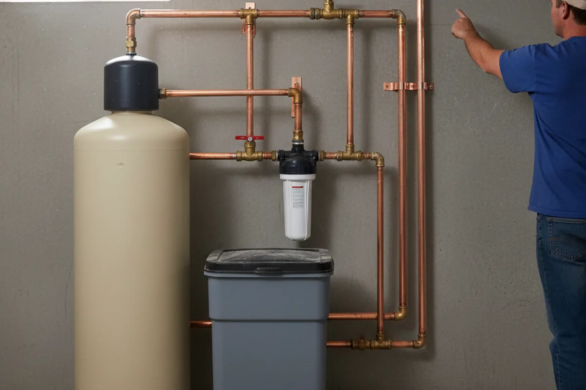 Whole-house water treatment system installed in Cascade